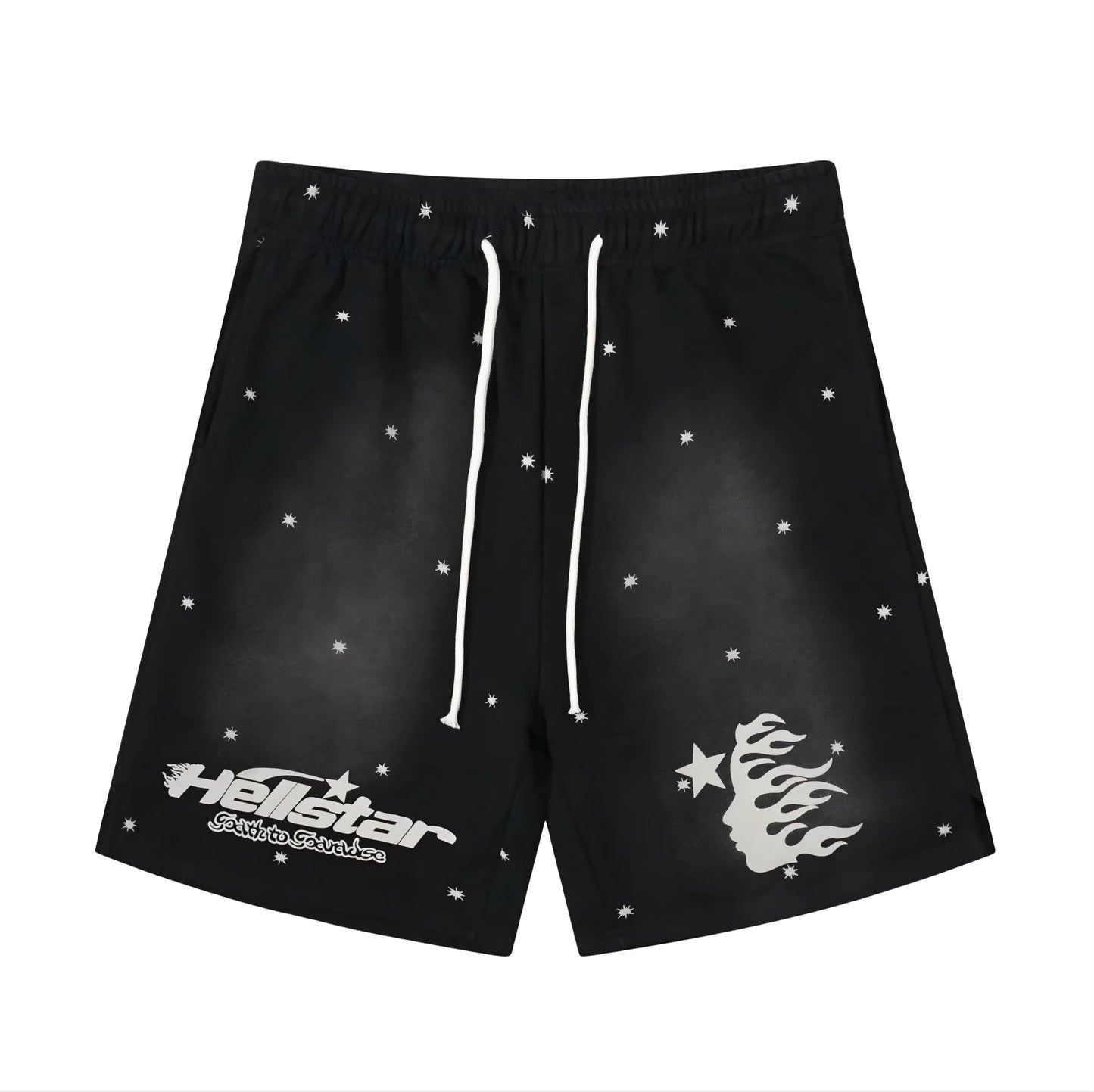 HELL001  Flame Yang Мъжки Къси Панталони *Limited*
