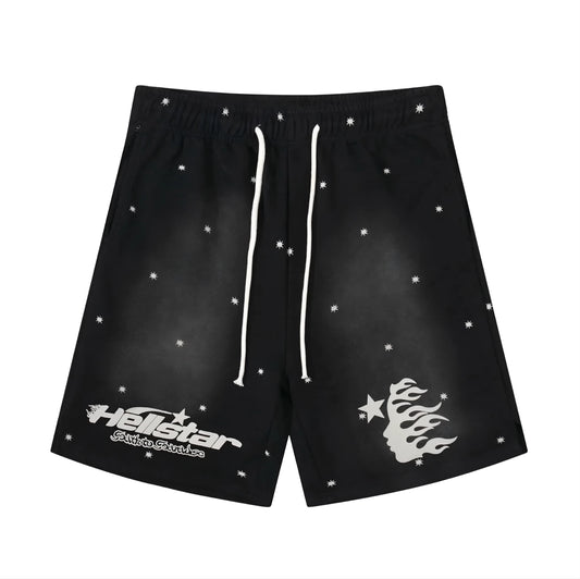 HELL001  Flame Yang Мъжки Къси Панталони *Limited*