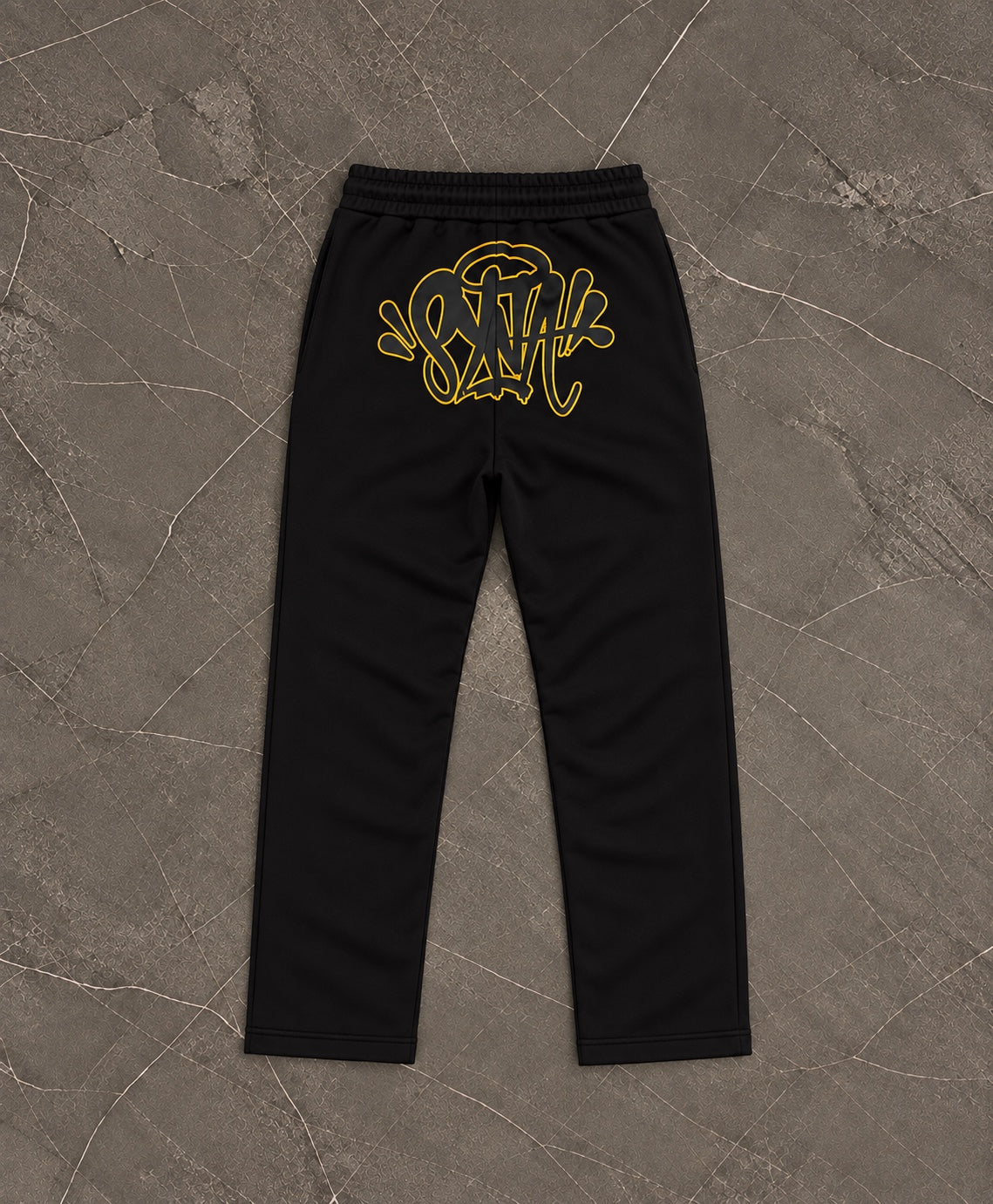 SYNWD003 Мъжко Долнище Black/Orange