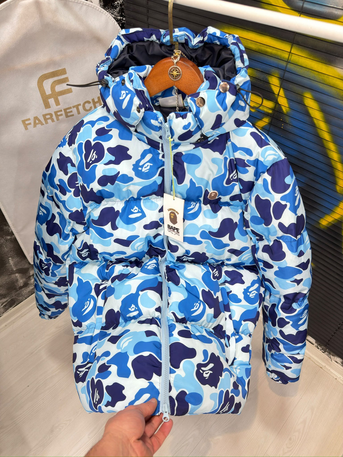 Bape ABC Camo Down Jacket Зимно Мъжко яке *PREMIUM*