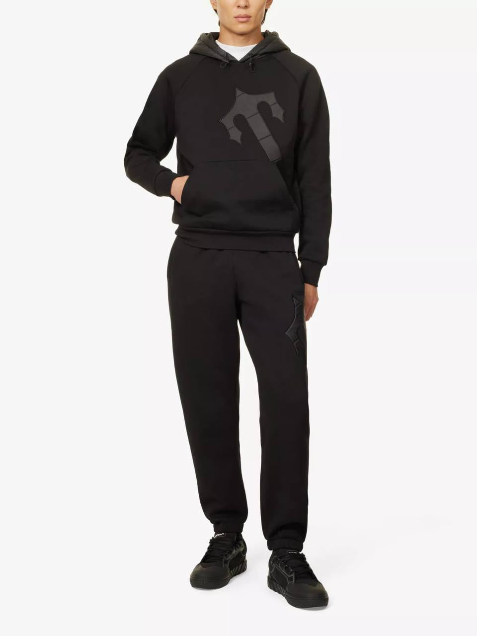 Trapstar Irongte T Hooded Black Мъжки Екип