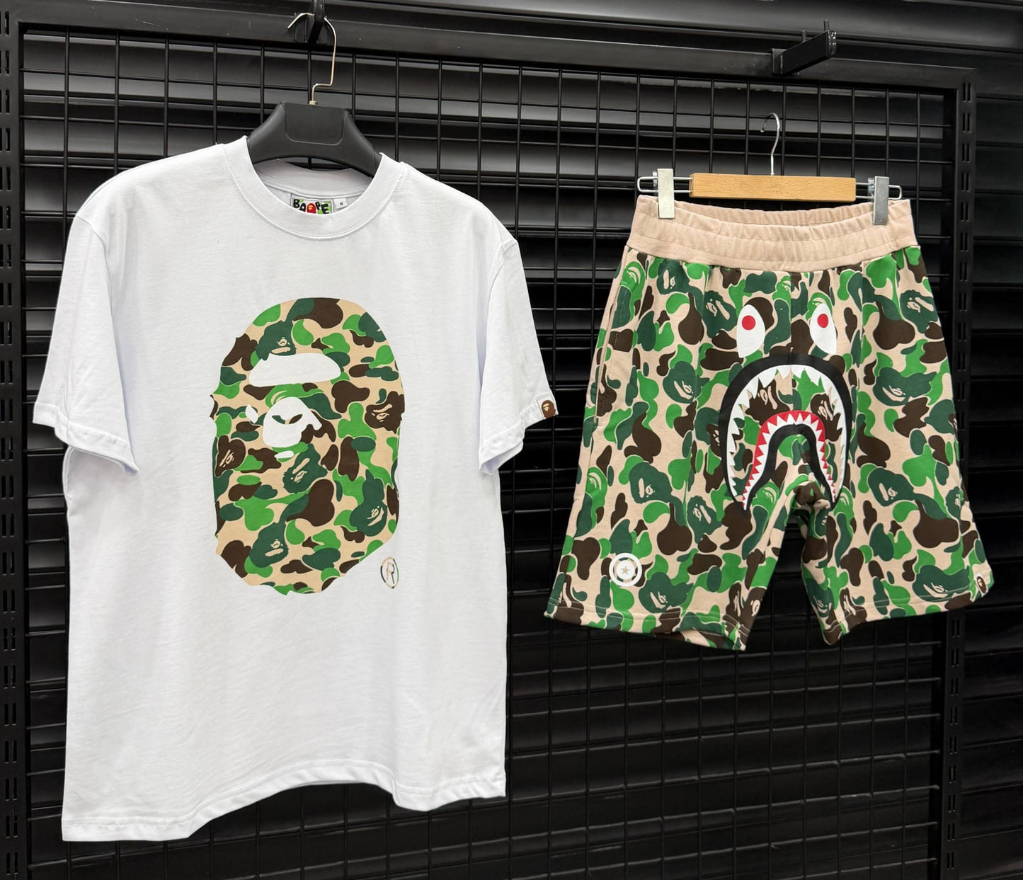 BAPE013 Мъжки Къс Екип Camo *LIMITED*