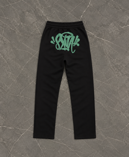 SYNWD001 Мъжко Долнище Black/Green
