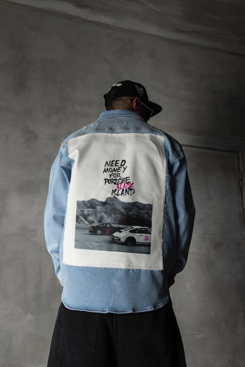 BCISL001 Дънково Яке “Need Money For Porsche”