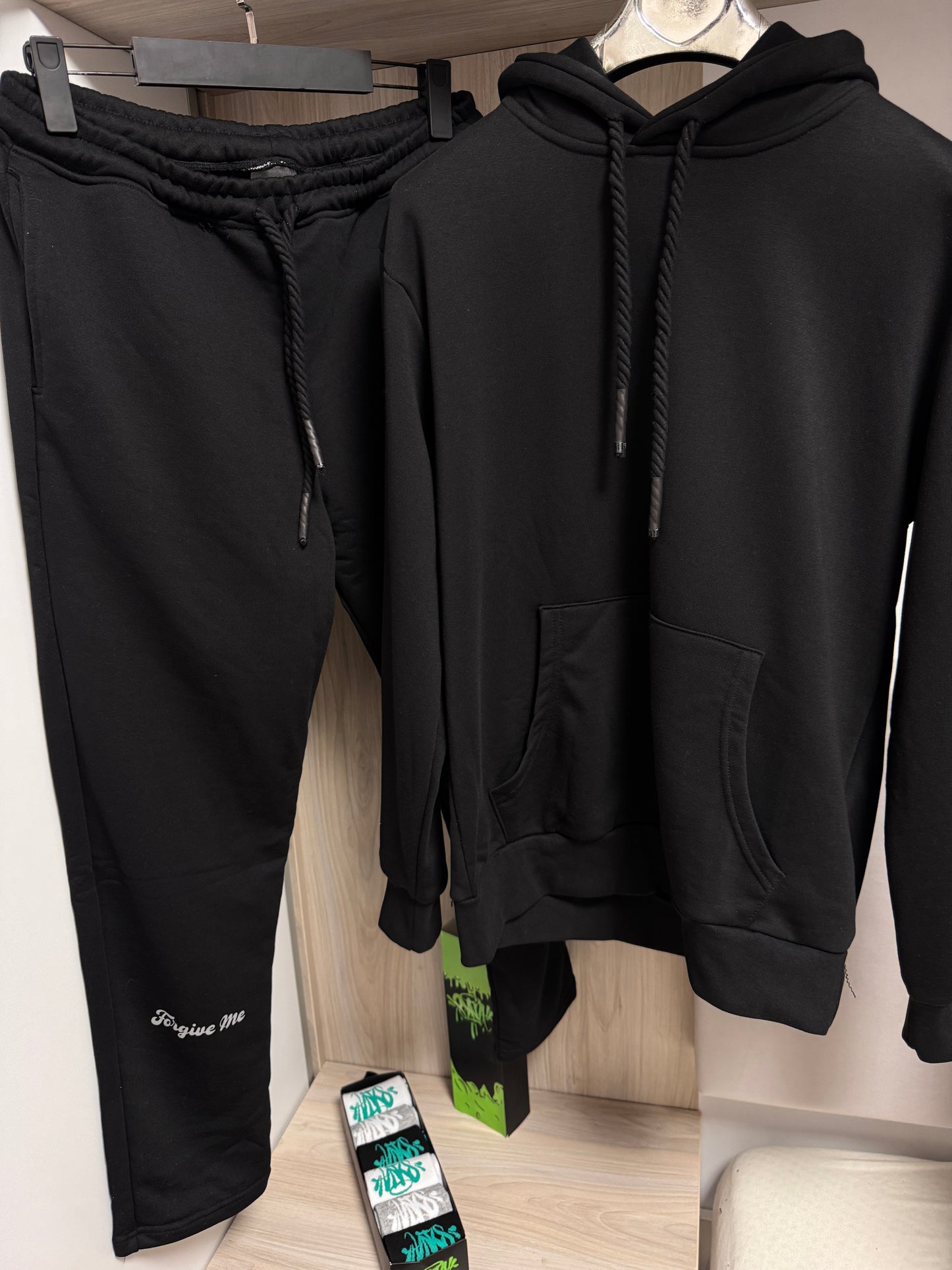 SYNWD026 Мъжки Екип Black/Gray