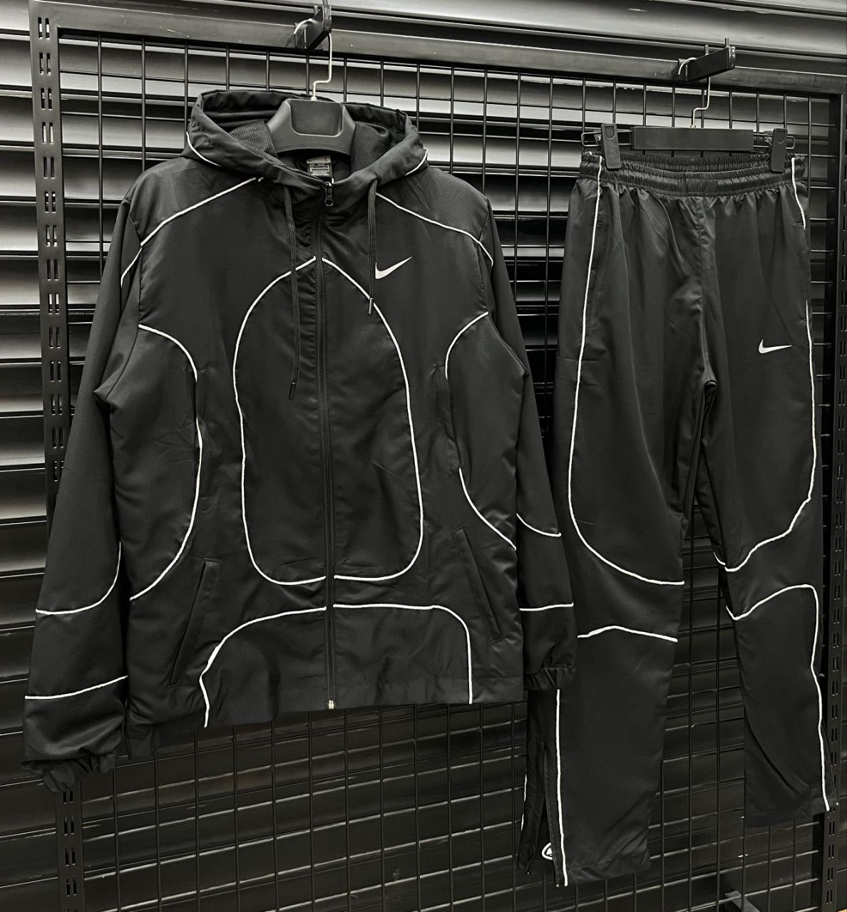 NK x CRTZ Reflective Limited Мъжки Екип BLACK