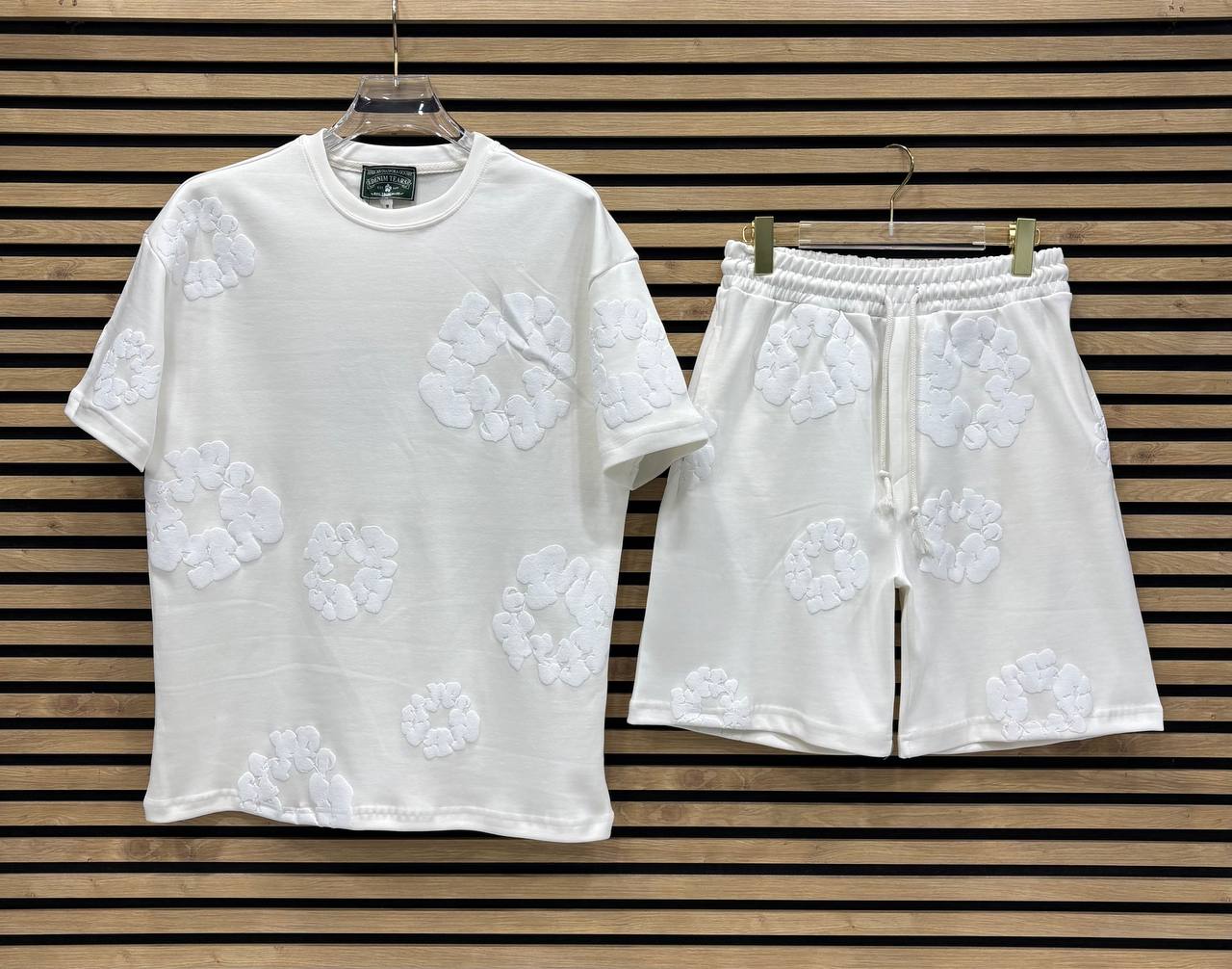 DNMTR039 Мъжки Къс Екип White