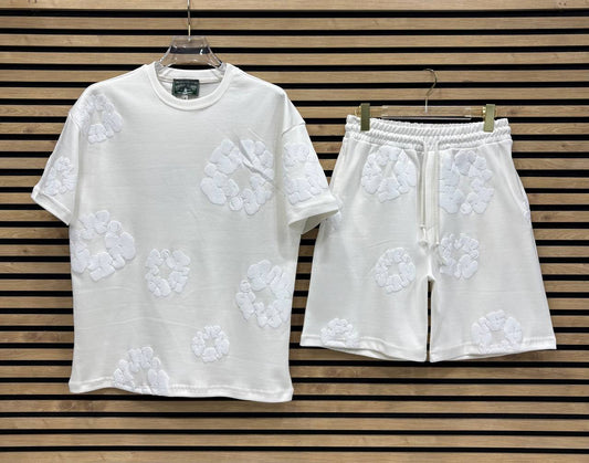 DNMTR039 Мъжки Къс Екип White