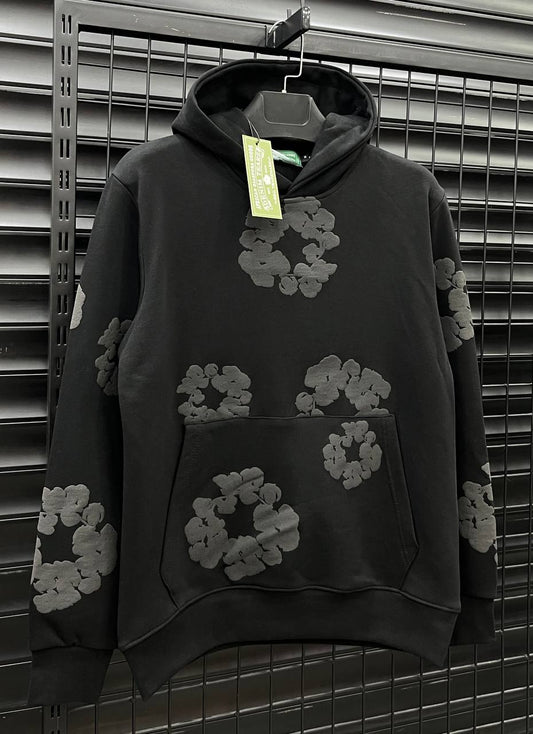 DNMTR003 Мъжко Худи Black/Gray