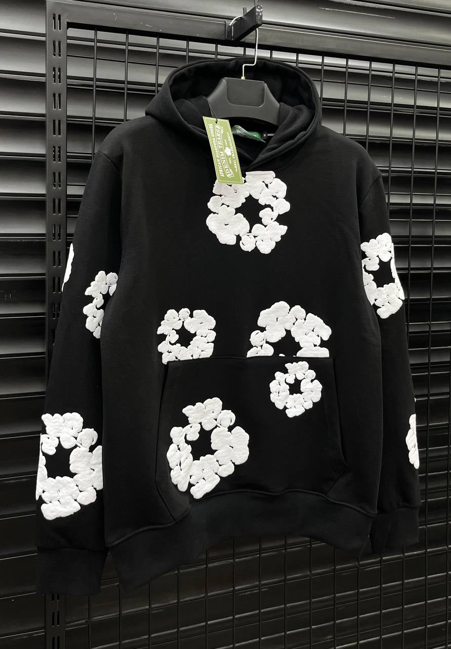 DNMTR001 Мъжко Худи Black/White