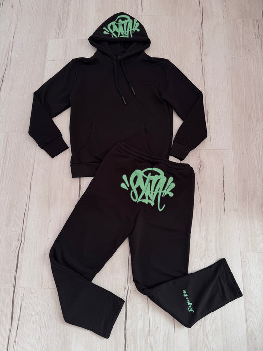 SYNWD029 Мъжки Екип Black/Green