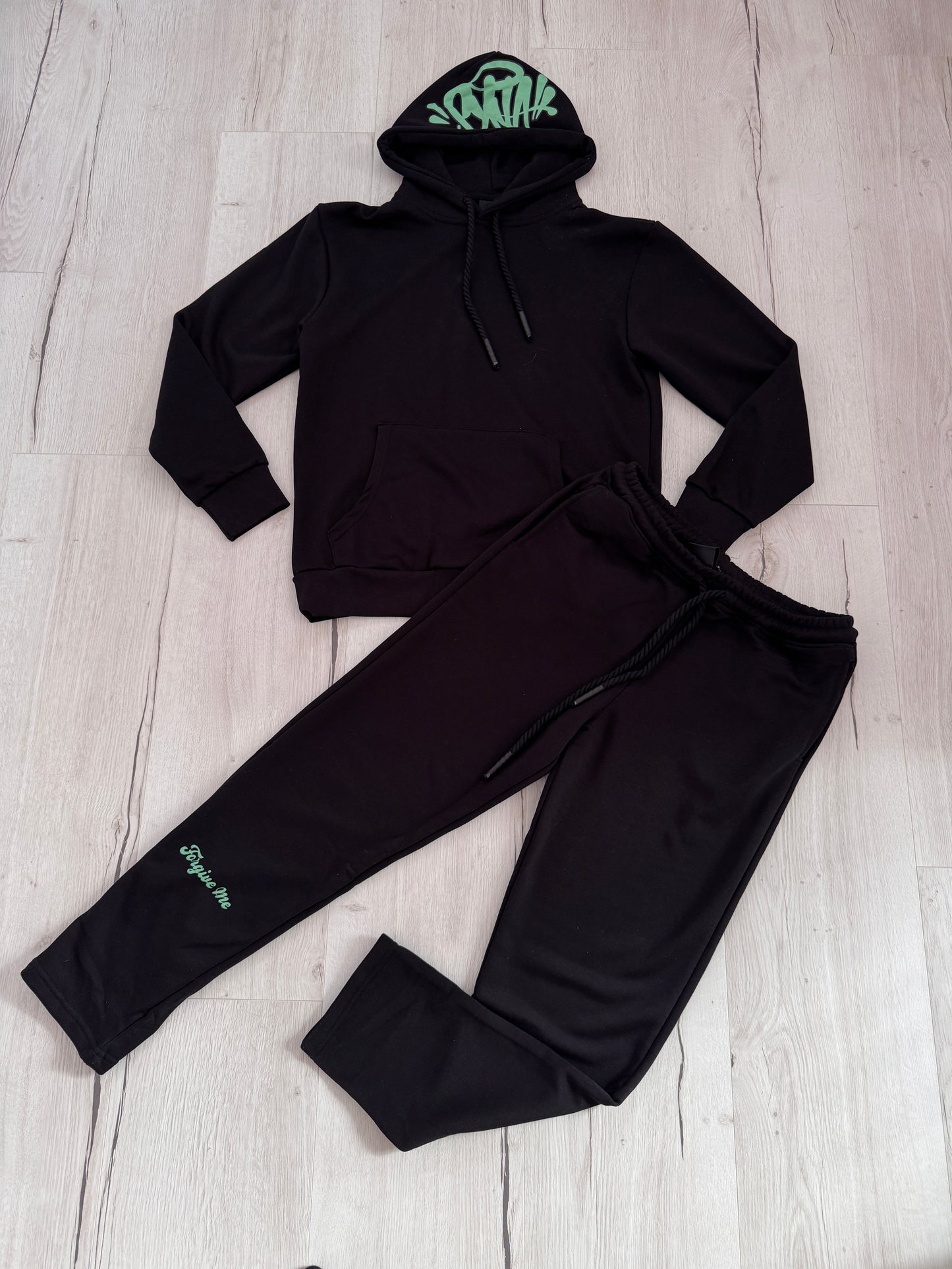 SYNWD029 Мъжки Екип Black/Green