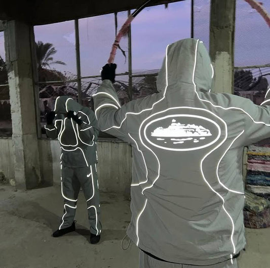 NK x CRTZ Reflective Limited Мъжки Екип GRAY