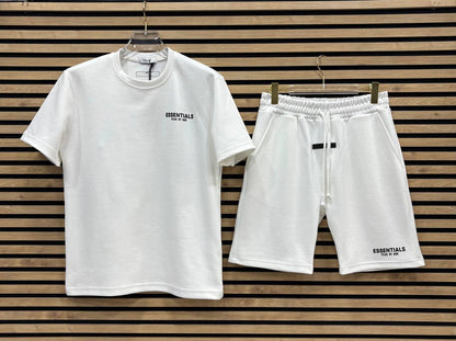 ESSTL001 Летен Къс Екип White