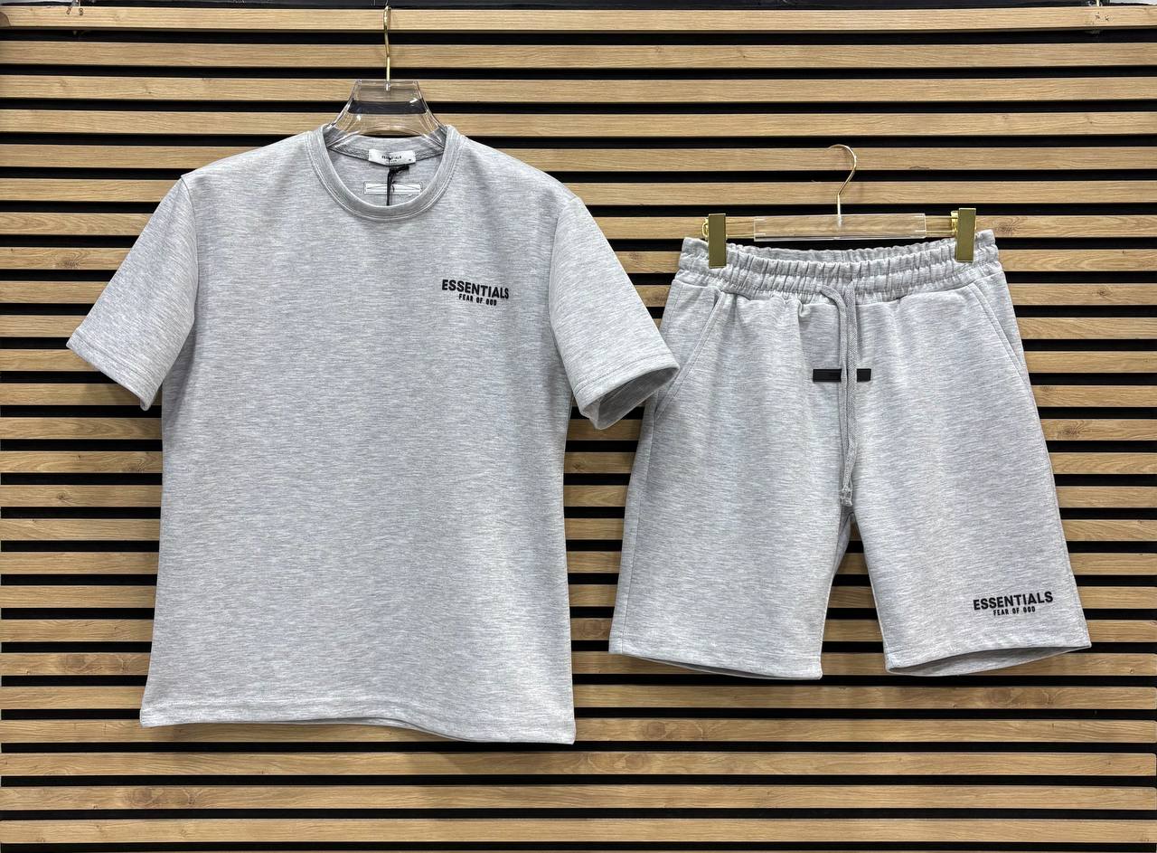 ESSTL002 Летен Къс Екип Normal Gray