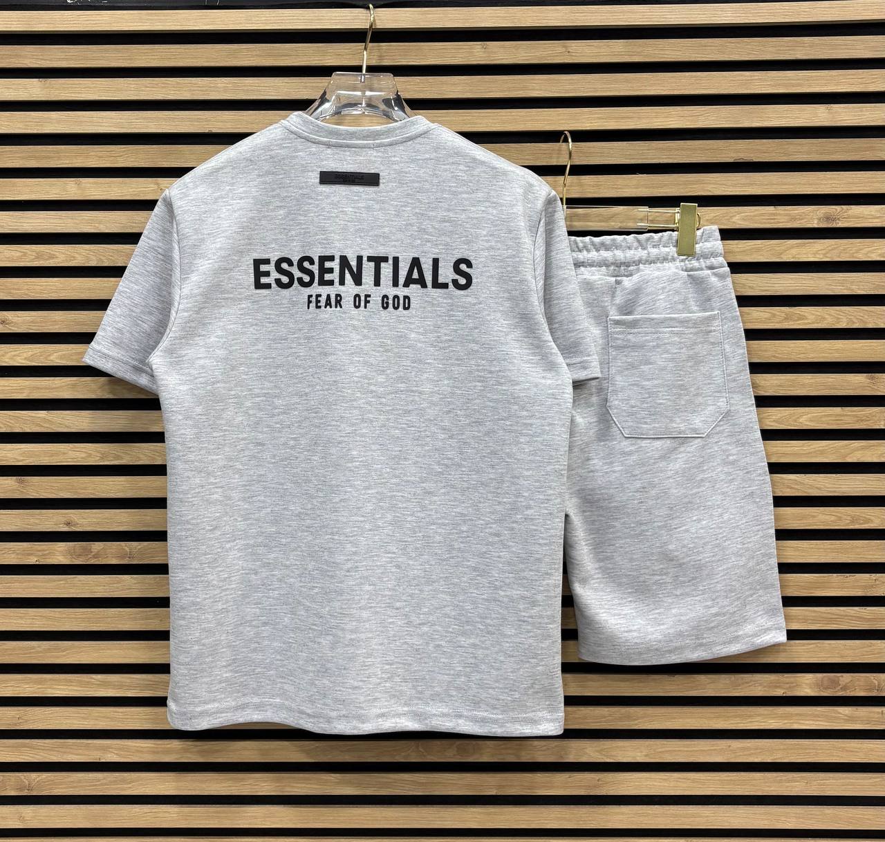 ESSTL002 Летен Къс Екип Normal Gray