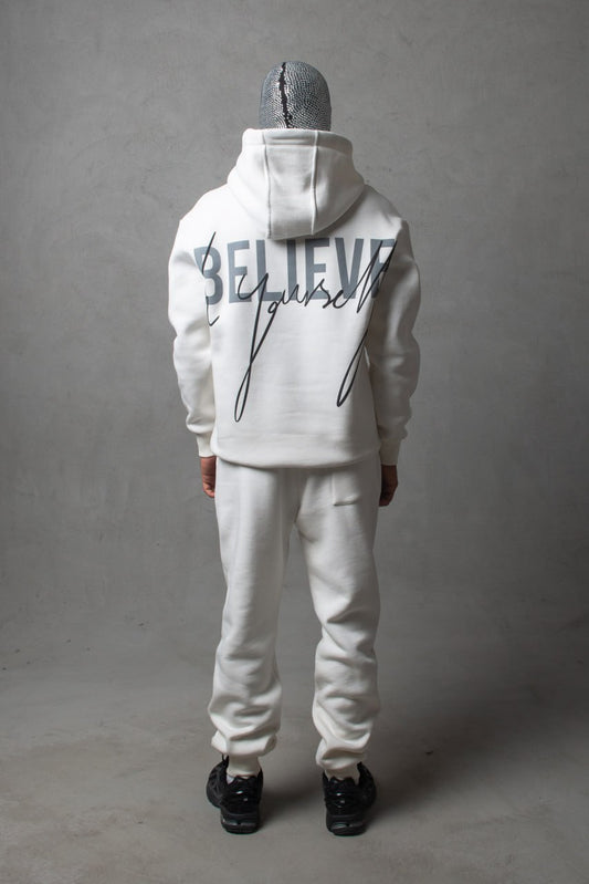 Мъжки Екип BELIEVE White