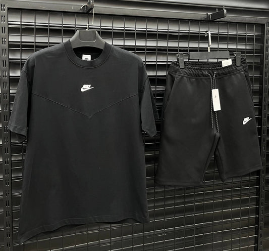 NKTCH011 Мъжки Летен Екип Black