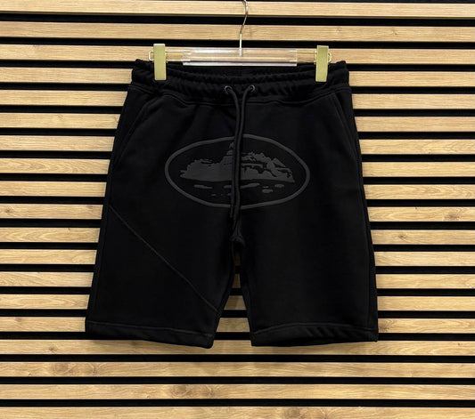CRTZ003 Къси Памучни Панталони Black/Gray