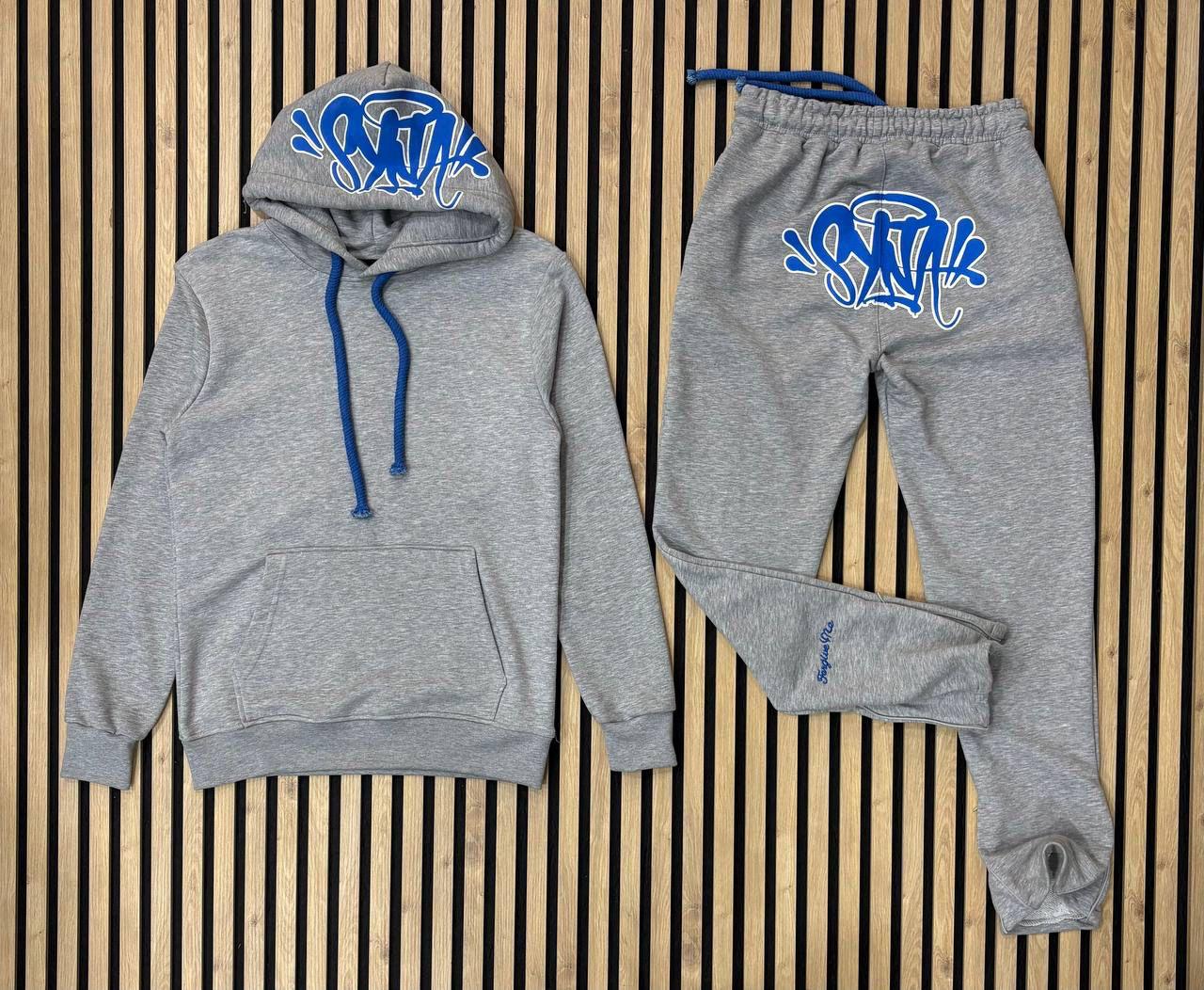 SYNWD022 Мъжки Екип Gray/Blue