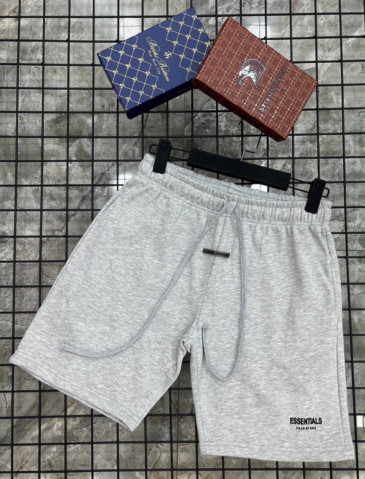 ESSTL003 Къси Памучни Панталони Gray