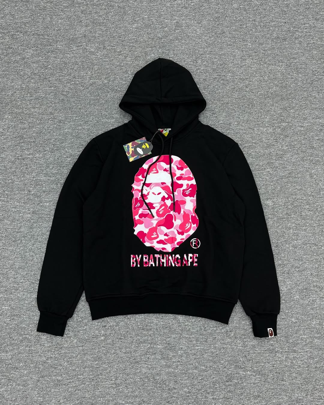 BAPE002 ABC Camo Hoodie Мъжко Худи Black/Purple