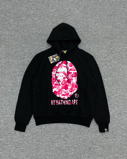 BAPE002 ABC Camo Hoodie Мъжко Худи Black/Purple