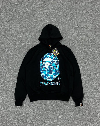 BAPE003 ABC Camo Hoodie Мъжко Худи Black/Blue