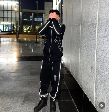 TRAP014 Irongate Reflective T Panel Shell Мъжки Екип